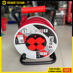 Cuộn Dây Điện Rulo 40m Yato YT-8107 – Lõi Đồng Nguyên Chất, An Toàn, Dẫn Điện Ổn Định | Hàng Chính Hãng, Có VAT