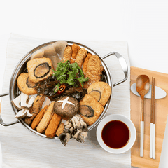 Mua 1 tặng 1 - Chả Cá Jeju Ăn Liền 5 Loại Topping Hàn Quốc 500gram