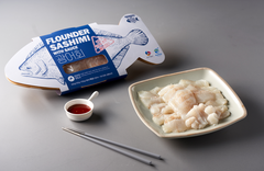[MUA 2 TẶNG 1] Cá Bơn Sashimi Cao Cấp (Eat Clean) Ngọt Thịt, Mềm Dai Hàn Quốc 354gram/ góiram