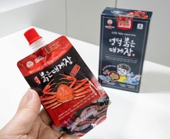 Sốt Cua Tuyết Đỏ Ngâm Tương Ăn Kèm Cơm Trắng, Sashimi 100g