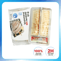 Cá Bơn Sashimi Cao Cấp (Eat Clean) Ngọt Thịt, Mềm Dai Hàn Quốc 200gram