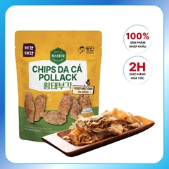 Chips Da Cá Pollack Vị Bơ Mật Ong Hàn Quốc 50gram