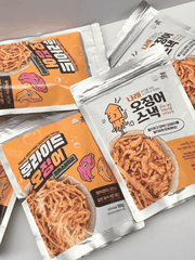 Snack Mực Tẩm Vị Chiên Giòn Jin - Mi Cheonghaedam Hàn Quốc 100gram