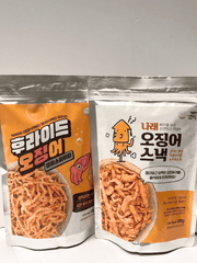 Combo 2 Gói Snack Mực Tẩm Vị Chiên Giòn Hàn Quốc 100gram/ Gói