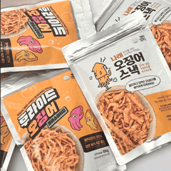 Combo 2 Gói Snack Mực Tẩm Vị Chiên Giòn Hàn Quốc 100gram/ Gói