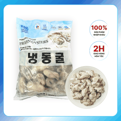 Hàu Sữa Cấp Đông Hàn Quốc IQF  – Frozen Oysters IQF 1050g