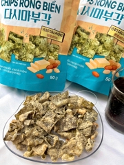 Chips Rong Biển Vị Bơ Đậu Phộng Hàn Quốc 50gram