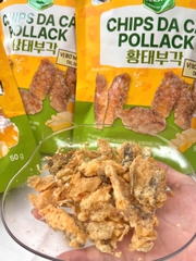 Chips Da Cá Pollack Vị Bơ Mật Ong Hàn Quốc 50gram