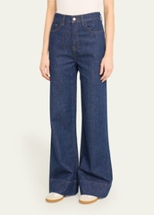 Quần Jeans ống rộng