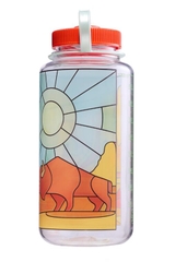 Bình Nước Nalgene Wide Mouth Stained Glass Print Bottles 32oz/1000ml