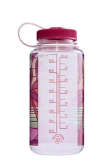 Bình Nước Nalgene Wide Mouth Stained Glass Print Bottles 32oz/1000ml