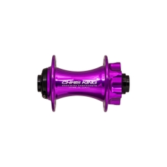 Chris King Boost 6-Bolt Front Hub 15x110, 3D Violet