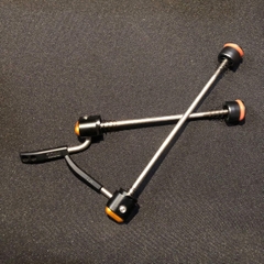 Cũ [*A] Paul Hub Quick Release Skewer Set | Black/Orange