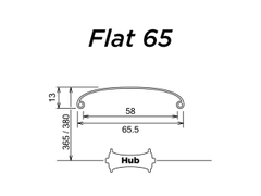Dè Chắn Bùn SIMWORKS Flat 65 Fender Set