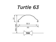 Dè Chắn Bùn SIMWORKS Turtle 63 Fender Set