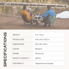 NEMO Moonlite Reclining Camp Chair