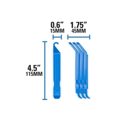 Cây Nạy Vỏ Park Tool TL-1.2C | Standard Tire Levers | 3 Cái