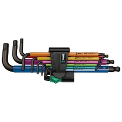 Bộ Lục Giác Wera 950/9 Hex-Plus SB L-Key Hex Wrench Set - Metric, Multicolor