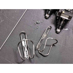 Gọng Nước Wolf Tooth Morse Cage Stainless Steel | Silver