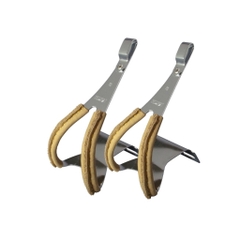 Rọ MKS Toe Clip with Leather | Steel