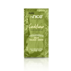 Dây Kem Xả Bưởi hiNICE giúp tóc mềm mượt, phục hồi tóc hư tổn-Dây xả bưởi[Dây 10 gói]