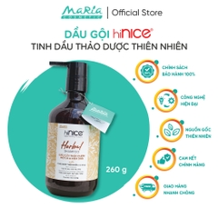Dầu gội hiNice tinh dầu Thảo Dược thiên nhiên 422gx35 chai