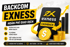 Backcom Exness - Hoàn phí giao dịch cho trader