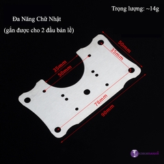 Combo 5 miếng đệm sửa bản lề cửa tủ