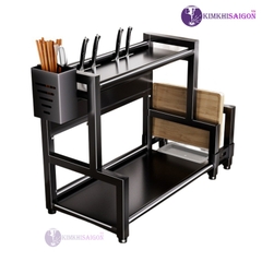 Kệ Để Gia Vị Nhà Bếp Đa Năng, Kệ Đựng Gia Vị Nấu Ăn Nhiều Tầng, Kệ Bếp Tiện Lợi PB-04