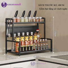 Kệ Để Gia Vị Nhà Bếp Đa Năng, Kệ Đựng Gia Vị Nấu Ăn Nhiều Tầng, Kệ Bếp Tiện Lợi PB-04