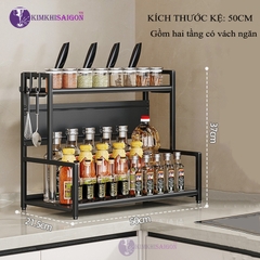 Kệ Để Gia Vị Nhà Bếp Đa Năng, Kệ Đựng Gia Vị Nấu Ăn Nhiều Tầng, Kệ Bếp Tiện Lợi PB-04