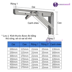 Bản Lề Gập Gấp Gọn Thông Minh, Giá Ke Đỡ Bàn Gấp Gọn Treo Tường PGT-01