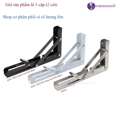 Bản Lề Gập Gấp Gọn Thông Minh, Giá Ke Đỡ Bàn Gấp Gọn Treo Tường PGT-01