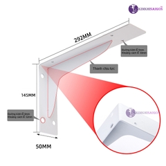 Giá Đỡ Kệ Gắn Tường Chịu Tải Lớn PGT-02