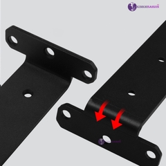 Bộ 2 Giá Đỡ Kệ Chữ T Pát Sắt Treo Tường PGT-04