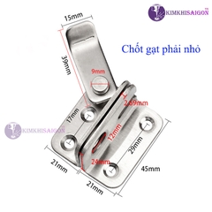 Chốt Khóa Cửa Inox 304 KHOA-05