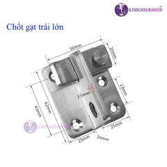 Chốt Khóa Cửa Inox 304 KHOA-05
