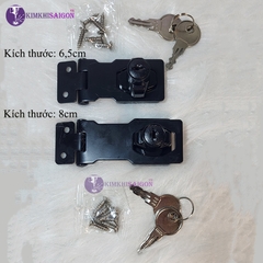 Ổ Khóa Cửa Tủ Bằng Hợp Kim Kẽm Chống Trộm KHOA-08