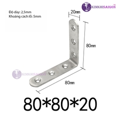 Bát Ke Góc Vuông Inox Chữ L KEGOC-01