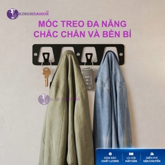 (Tặng Kèm Vít) Móc Treo Đồ, Móc Treo Tường, Móc Treo Quần Áo Chịu Lực, Móc Treo Đa Năng Gắn Tường Kim Khi Sài Gòn MT-15.