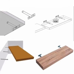 Chốt Âm Kệ Treo Tường Chữ T Nhiều Kích Thước Phù Hợp Treo Kệ Tường, Kệ Gỗ Decor Mà Không Lộ Vít Chot-05