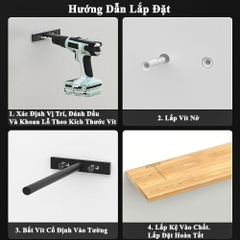 Chốt Âm Kệ Treo Tường Chữ T Nhiều Kích Thước Phù Hợp Treo Kệ Tường, Kệ Gỗ Decor Mà Không Lộ Vít Chot-05