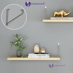 Kệ Treo Tường, Kệ Decor Không Cần Khoan Tường (Tặng Kèm Đinh Và Móc Treo) DC-01