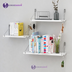 Kệ Treo Tường, Kệ Decor Không Cần Khoan Tường (Tặng Kèm Đinh Và Móc Treo) DC-01
