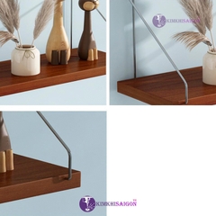 Kệ Treo Tường, Kệ Decor Không Cần Khoan Tường (Tặng Kèm Đinh Và Móc Treo) DC-01