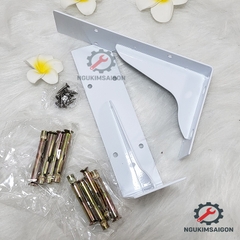(Bộ 2 Cái) Giá Đỡ Gắn Tường, Kệ Gắn Tường Chịu Tải Lớn, Ke chữ L  PGT-02