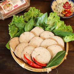 YOUNG JACKFRUIT VEGAN SAUSAGE - CHẢ MÍT 500