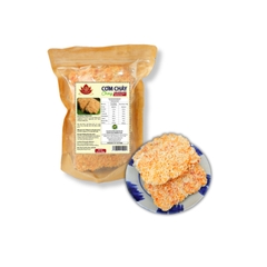 SCORCHED RICE TOPPED MUSHROOM FLOSS - CƠM CHÁY CHAY