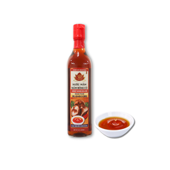 VEGETARIAN SAUCE MADE FROM MUSHROOMS - NƯỚC MẮM NẤM ĐÔNG CÔ 500ml