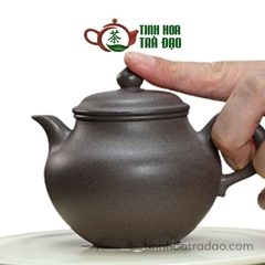 Ấm Tử Sa Liên Tử Dáng Trơn Thanh Hôi Nê 250ml - ATS061